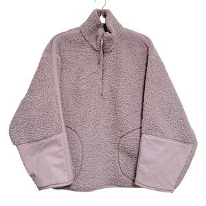 Acne Studios Teddy Sweatshirt Unisex Lilac Purple